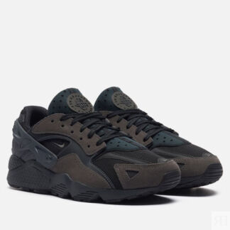 Мужские кроссовки Nike Air Huarache Runner, цвет чёрный, размер 44.5 EU