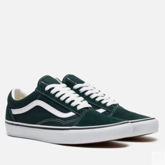 Мужские кеды Vans Old Skool Color Theory, цвет зелёный, размер 42 EU