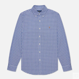Мужская рубашка Polo Ralph Lauren Slim Fit Oxford, цвет синий, размер M