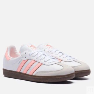 Женские кроссовки adidas Originals Samba OG, цвет белый, размер 40.5 EU