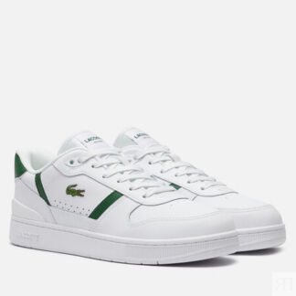 Мужские кроссовки Lacoste T-Clip Set, цвет белый, размер 46 EU