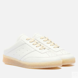Женские кроссовки Maison Margiela MM6 6 Court Slip-On, цвет белый, размер 3