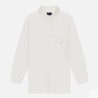 Мужская рубашка Y-3 Pleated Pocket, цвет белый, размер M