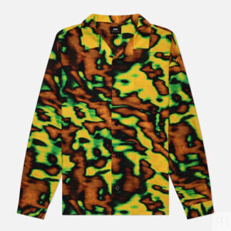 Мужская рубашка Edwin Sabaku No Yakei All Over Print Sateen, цвет жёлтый, р