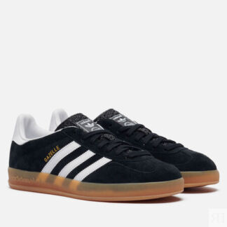 Кроссовки adidas Originals Gazelle Indoor, цвет чёрный, размер 37.5 EU