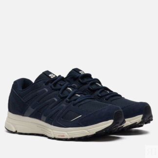 Мужские кроссовки Salomon Advanced X-Mission 4 Suede, цвет синий, размер 42