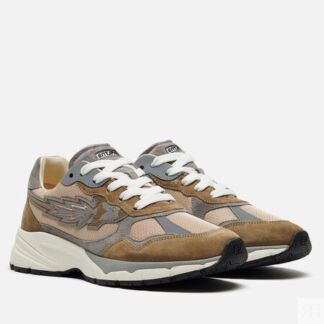 Мужские кроссовки Enterprise Japan EJ Running Low Suede/Mesh/Reflective, цв
