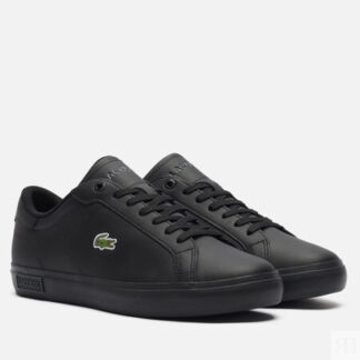 Мужские кроссовки Lacoste Powercourt, цвет чёрный, размер 42 EU