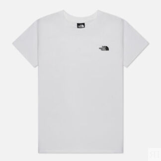 Женская футболка The North Face Simple Dome Crew Neck, цвет белый, размер L