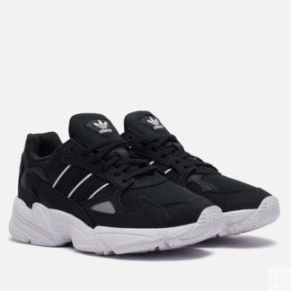Женские кроссовки adidas Originals Falcon, цвет чёрный, размер 36 EU