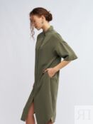 Платье-рубашка миди из лиоцелла zolla 02521827Y323 фото 5