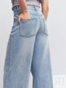 Джинсы силуэта Wide Cropped с высокой посадкой zolla 02523710V123 фото 5