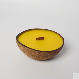 CANDLE ZEN Свеча ароматическая в кокосе с ароматом  Манго и кокосовое молок