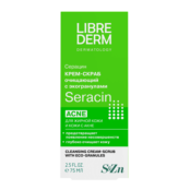 Очищающий крем-скраб для лица с экогранулами Librederm 75 мл 00000111410 фото 2
