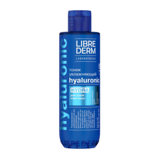 Гиалуроновый тоник увлажняющий HYDRA для сухой кожи Librederm 200 мл