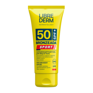Солнцезащитный гель для лица и тела SPF 50 Librederm SPORT 50 мл