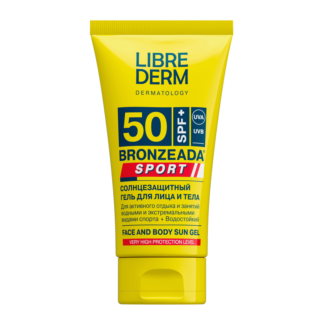 Солнцезащитный гель для лица и тела SPF 50 Librederm SPORT 150 мл
