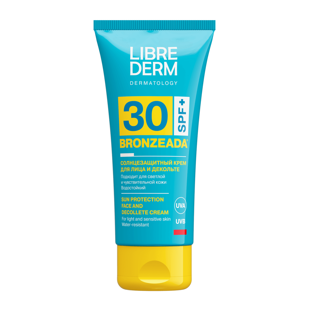 Librederm Крем для лица и зоны декольте солнцезащитный SPF30 50 мл