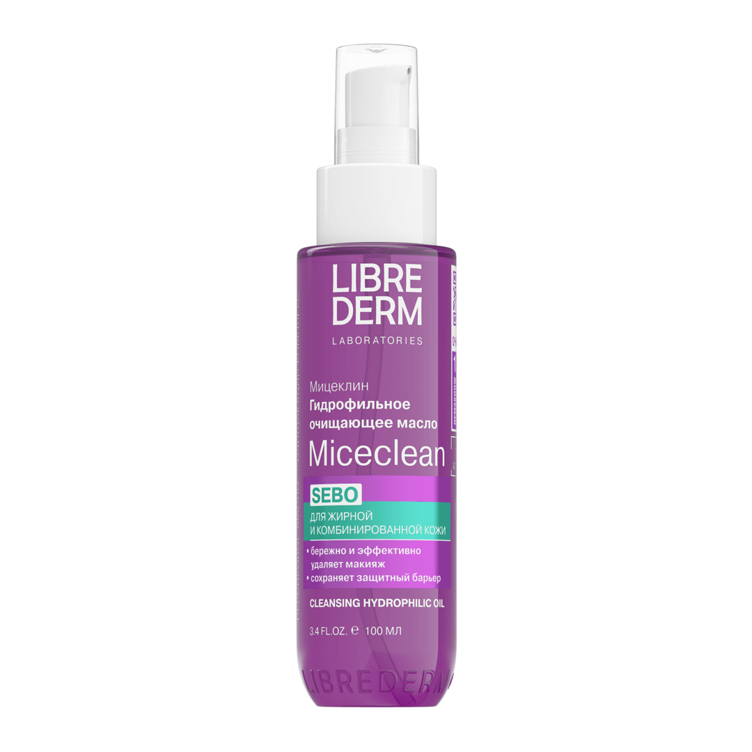 Librederm Гидрофильное масло для жирной и комбинированной кожи SEBO 100 мл