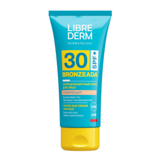 Солнцезащитный тонирующий крем для лица SPF30 Librederm 50 мл
