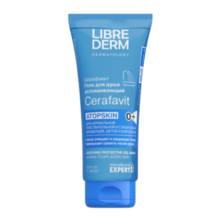 Успокаивающий гель для душа для чувствительной кожи Librederm 200 мл