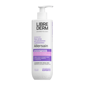 Гель-уход очищающий для умывания лица Librederm 400 мл