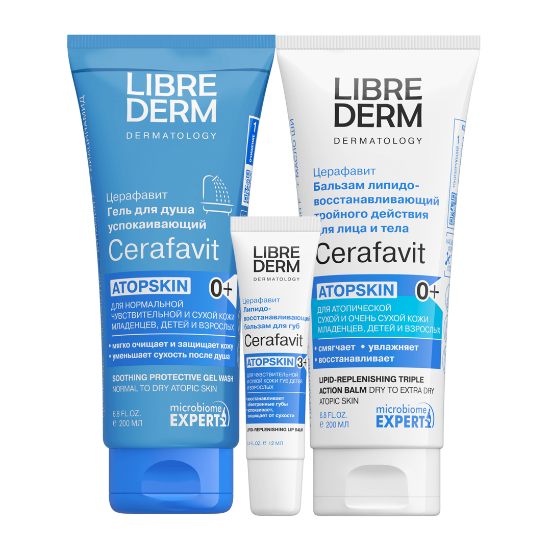 Набор косметики Cerafavit «Увлажнение и защита» Librederm 00046203881 фото 1