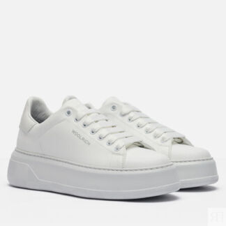 Женские кроссовки Woolrich Chunky Court Leather, цвет белый, размер 39 EU
