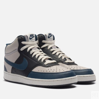 Мужские кроссовки Nike Court Vision Mid Next Nature, цвет синий, размер 41