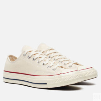 Кеды Converse Chuck 70 Vintage Canvas Low, цвет бежевый, размер 41.5 EU