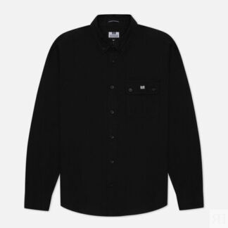 Мужская рубашка Weekend Offender Postiano Ranger, цвет чёрный, размер S