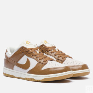 Мужские кроссовки Nike Wmns Dunk Low LX, цвет коричневый, размер 42.5 EU