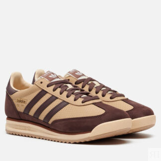 Мужские кроссовки adidas Originals SL 72 RS, цвет коричневый, размер 44 EU