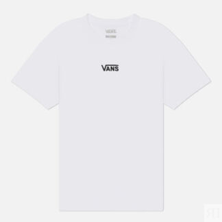 Женская футболка Vans Flying V Oversized, цвет белый, размер M