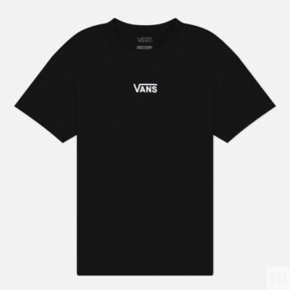 Женская футболка Vans Flying V Oversized, цвет чёрный, размер L