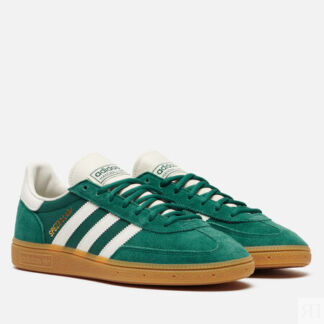 Мужские кроссовки adidas Originals Handball Spezial, цвет зелёный, размер 4
