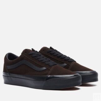 Мужские кеды Vans LX Old Skool Suede, цвет коричневый, размер 44.5 EU