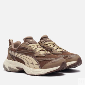 Кроссовки Puma Morphic Retro, цвет коричневый, размер 41 EU