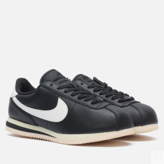 Женские кроссовки Nike Wmns Cortez 23 Premium Leather, цвет чёрный, размер