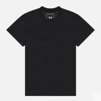 Женская футболка Y-3 Regular Premium, цвет чёрный, размер M