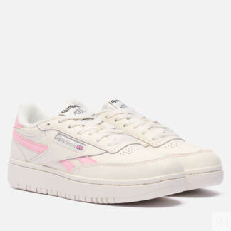 Женские кроссовки Reebok Club C Double Revenge, цвет бежевый, размер 36 EU