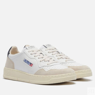 Мужские кроссовки Autry Medalist Low Suede, цвет белый, размер 45 EU