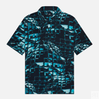 Мужская рубашка Edwin World Of Tomorrow All Over Print Twill, цвет синий, р