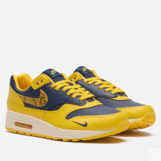 Женские кроссовки Nike Wmns Air Max 1 Premium, цвет жёлтый, размер 43 EU
