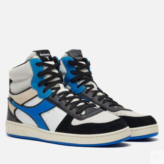 Кроссовки Diadora Magic Basket Mid Twin, цвет белый, размер 45 EU