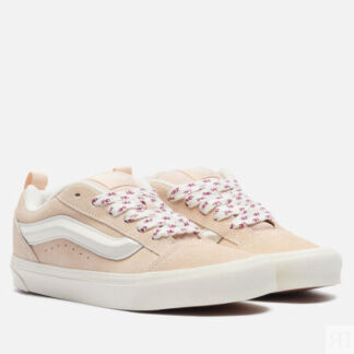 Женские кеды Vans Knu Skool Floral Laces, цвет розовый, размер 40 EU