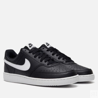 Мужские кроссовки Nike Court Vision Low Next Nature, цвет чёрный, размер 45