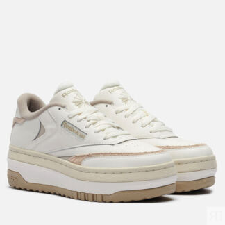 Женские кроссовки Reebok Club C Extra, цвет бежевый, размер 38.5 EU