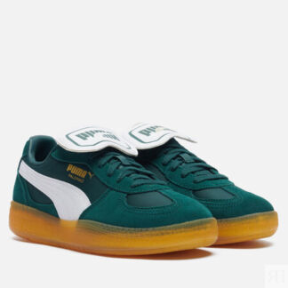 Женские кроссовки Puma Palermo Moda Tongue, цвет зелёный, размер 37 EU