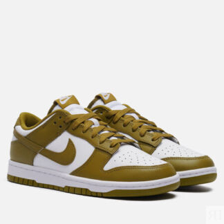 Мужские кроссовки Nike Dunk Low Retro, цвет оливковый, размер 40.5 EU